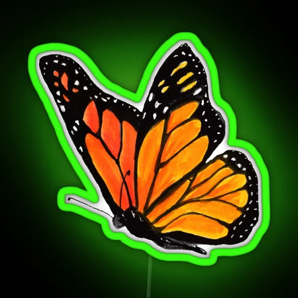 Monarch Landing RGB Neon Sign