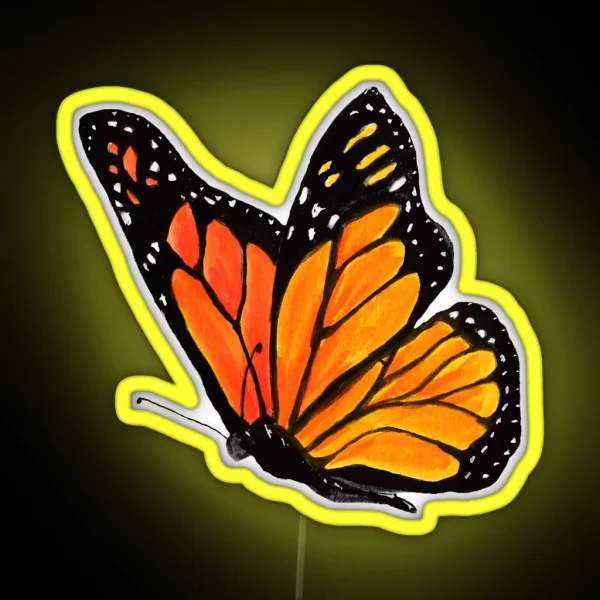 Monarch Landing RGB Neon Sign