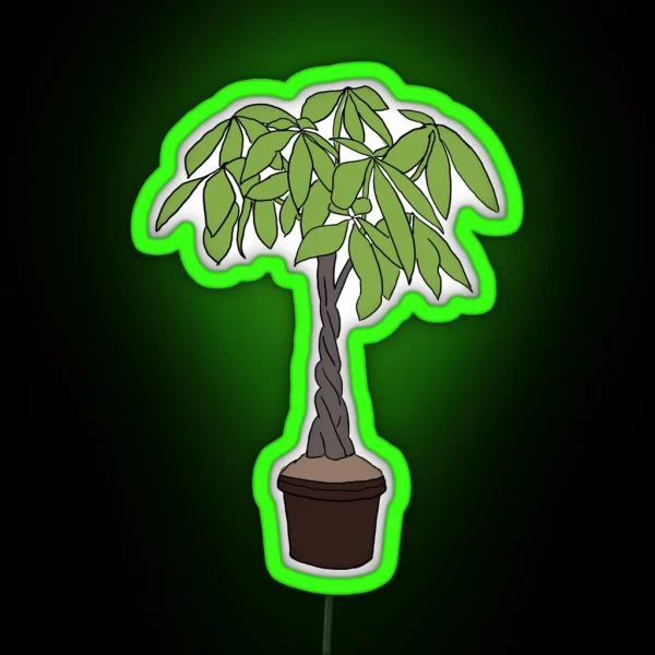 Money Tree RGB Neon Sign