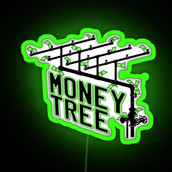 Money Tree RGB Neon Sign