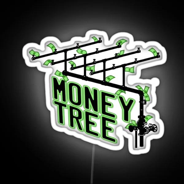 Money Tree RGB Neon Sign