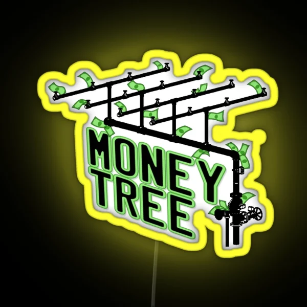 Money Tree RGB Neon Sign