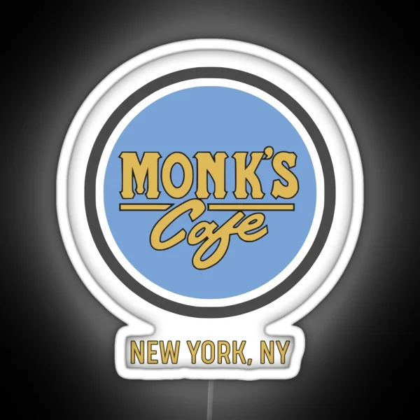 Monk S Cafe RGB Neon Sign