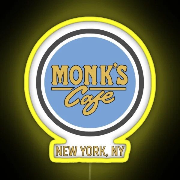 Monk S Cafe RGB Neon Sign