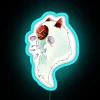 RGB Neon Sign - Mononoke Blue