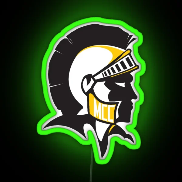Monroe MCC Tribunes RGB Neon Sign