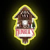 monroe's clock and watch grimm rgb neon sign yellow