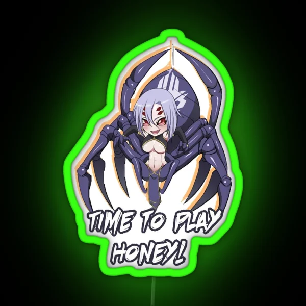 Monster Musume Rachnera RGB Neon Sign