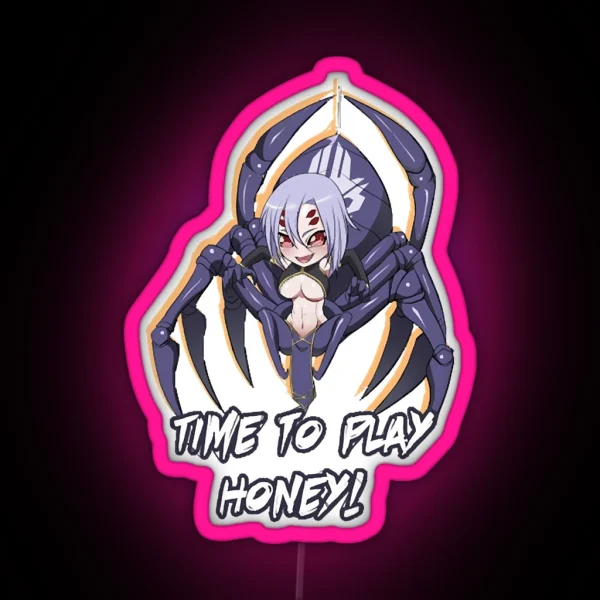 Monster Musume Rachnera RGB Neon Sign