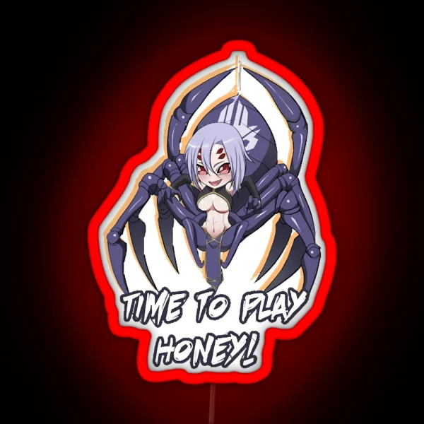 Monster Musume Rachnera RGB Neon Sign