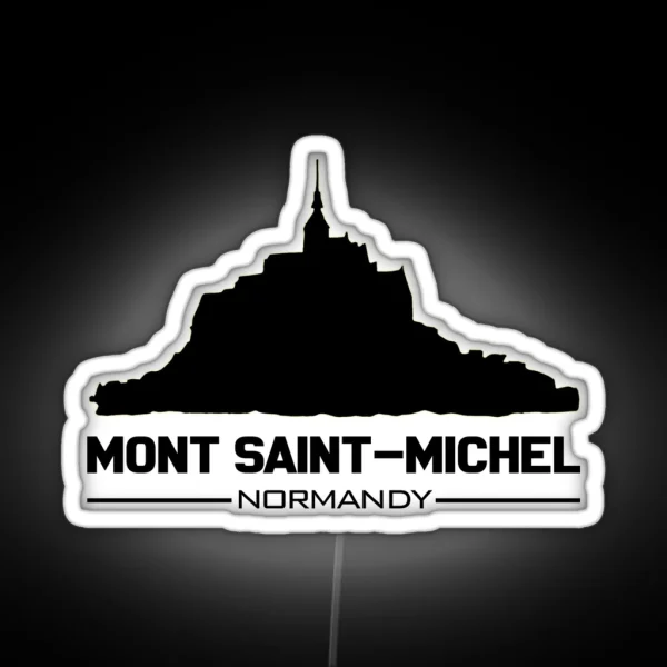 Mont Saint Michel RGB Neon Sign
