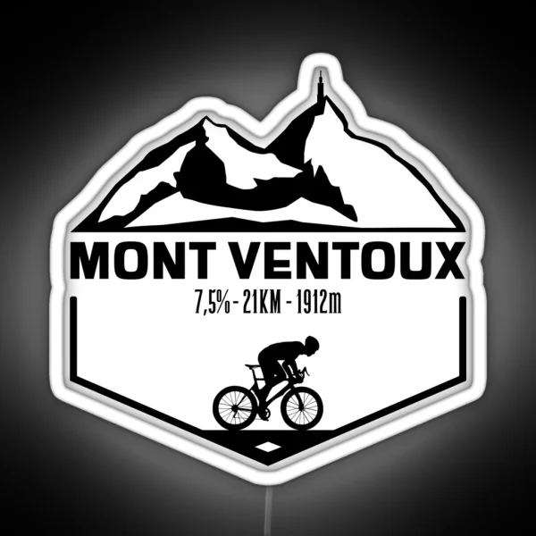 Mont Ventoux Black Edition RGB Neon Sign