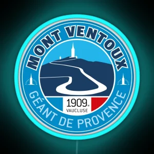 Mont Ventoux RGB Neon Sign