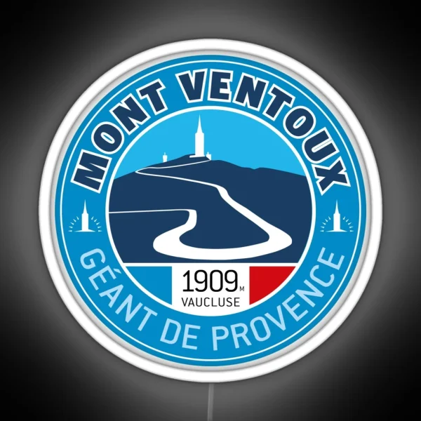 Mont Ventoux RGB Neon Sign