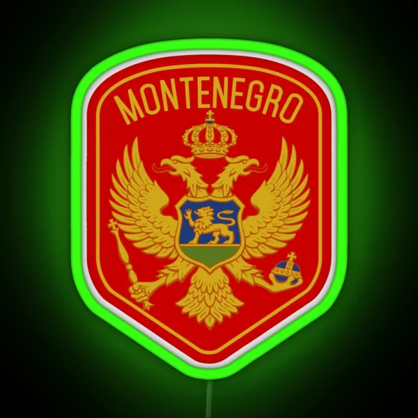 Montenegro Motorcycle Led RGB Neon Sign