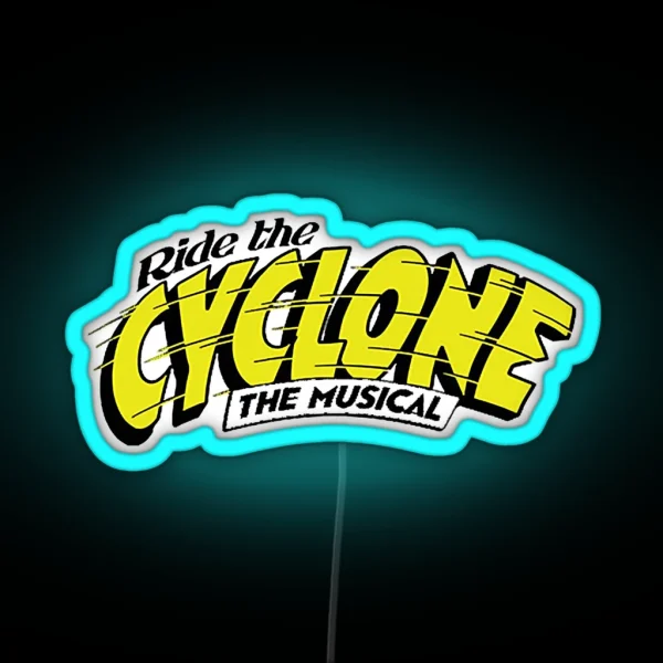 Montez Le Cyclone Musical Classique RGB Neon Sign