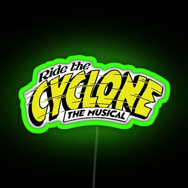 Montez Le Cyclone Musical Classique RGB Neon Sign