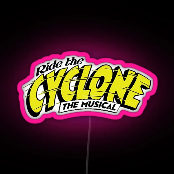 Montez Le Cyclone Musical Classique RGB Neon Sign