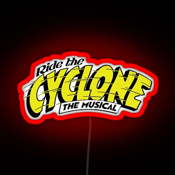 Montez Le Cyclone Musical Classique RGB Neon Sign