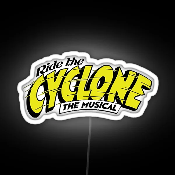 Montez Le Cyclone Musical Classique RGB Neon Sign