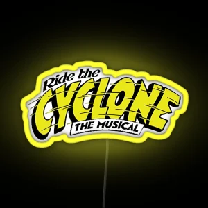 Montez Le Cyclone Musical Classique RGB Neon Sign
