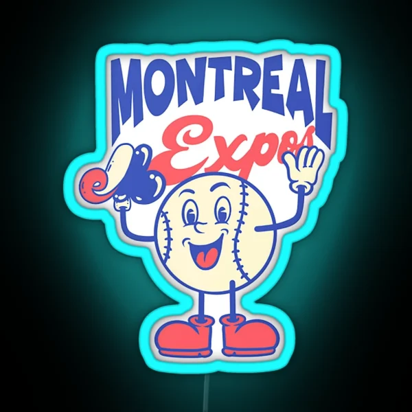 Montreal Expos RGB Neon Sign