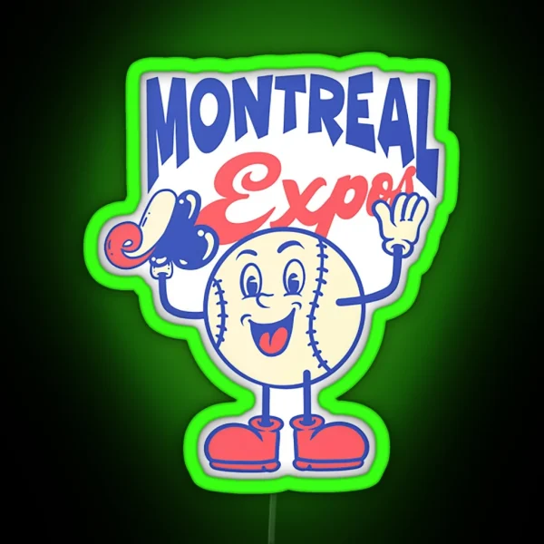 Montreal Expos RGB Neon Sign