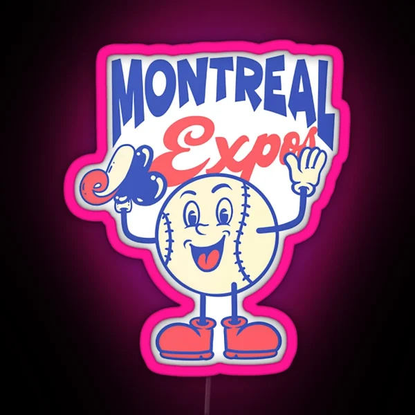 Montreal Expos RGB Neon Sign