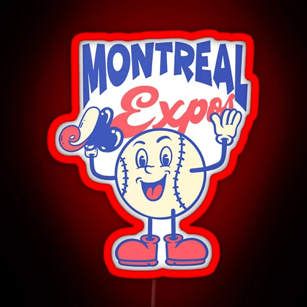 Montreal Expos RGB Neon Sign