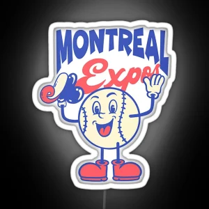 Montreal Expos RGB Neon Sign