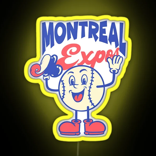 Montreal Expos RGB Neon Sign