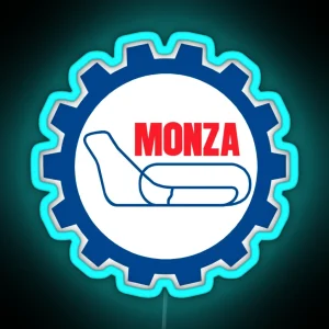 Monza Circuit Logo RGB Neon Sign