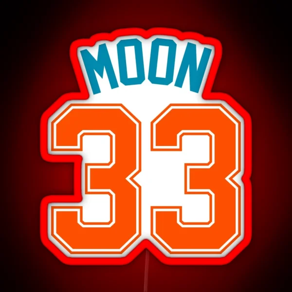 Moon 33 RGB Neon Sign