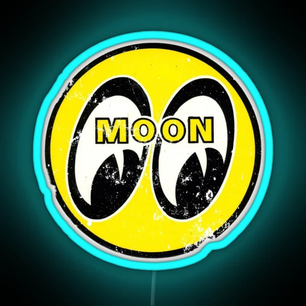 Moon RGB Neon Sign