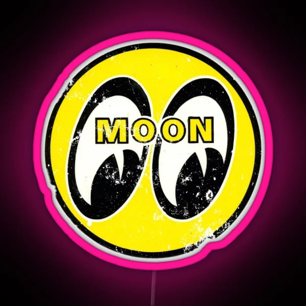 Moon RGB Neon Sign