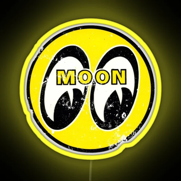 Moon RGB Neon Sign