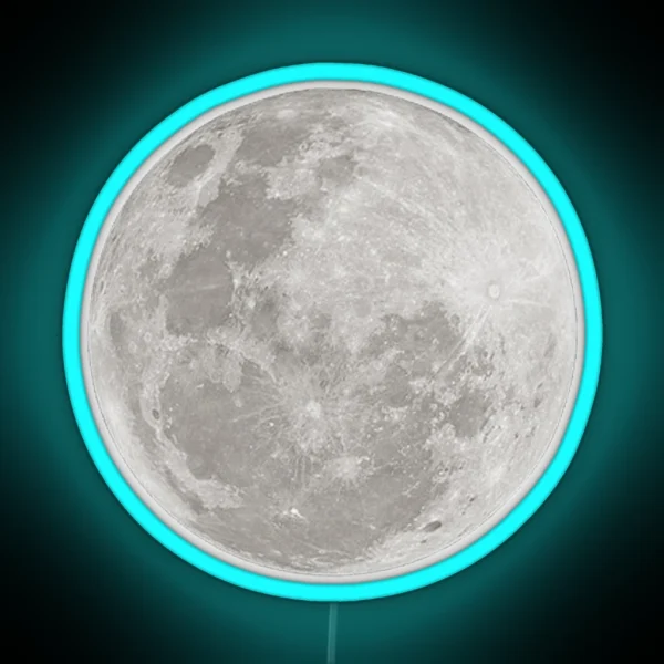 MOON RGB Neon Sign
