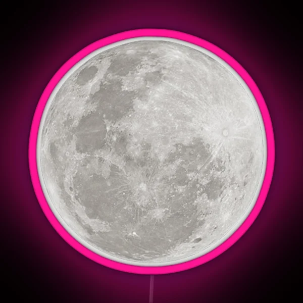MOON RGB Neon Sign
