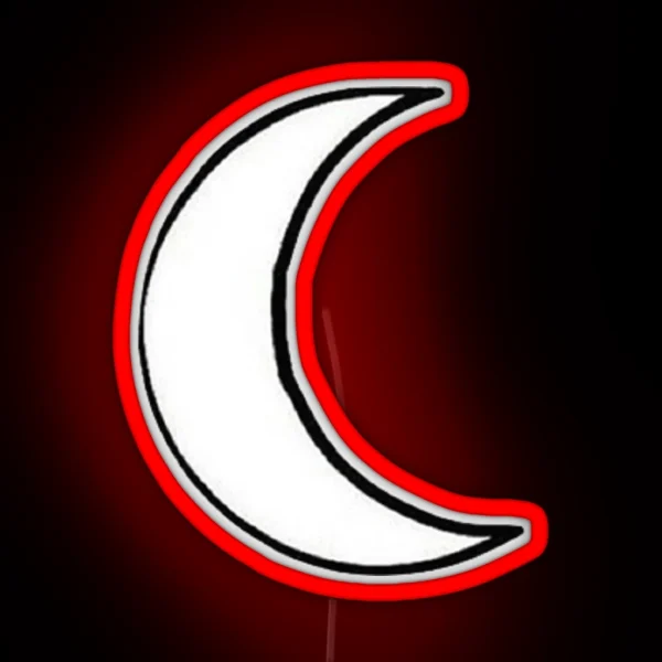 Moon RGB Neon Sign