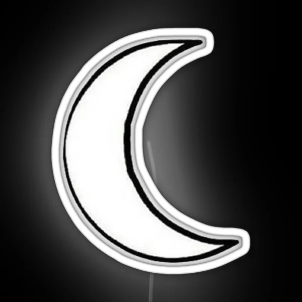 Moon RGB Neon Sign