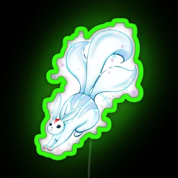 Moonstone Carbuncle RGB Neon Sign
