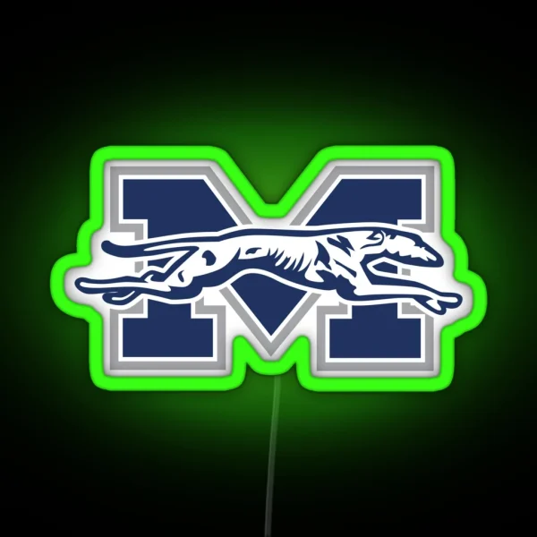 Moravian College Greyhounds RGB Neon Sign