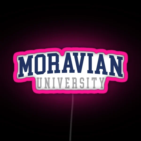 Moravian University Varsity RGB Neon Sign
