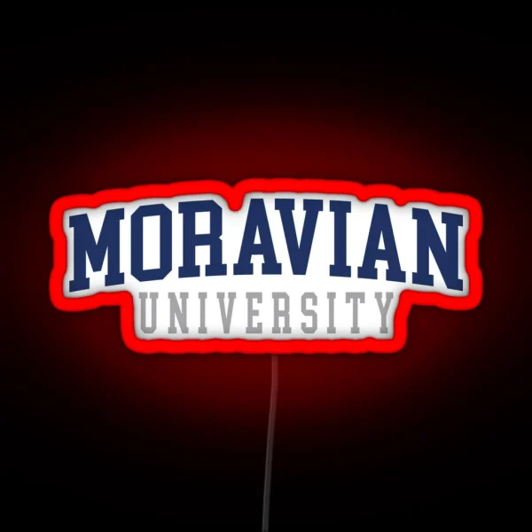 Moravian University Varsity RGB Neon Sign