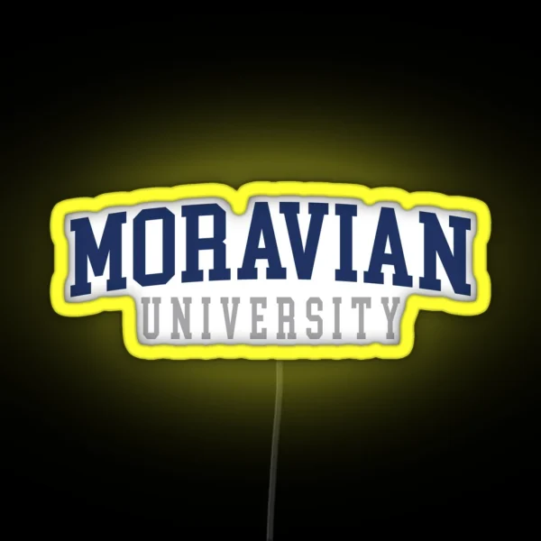 Moravian University Varsity RGB Neon Sign