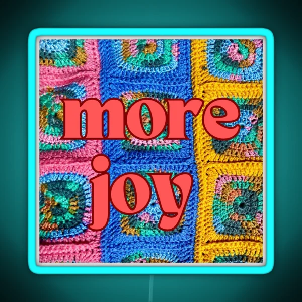 More Joy RGB Neon Sign