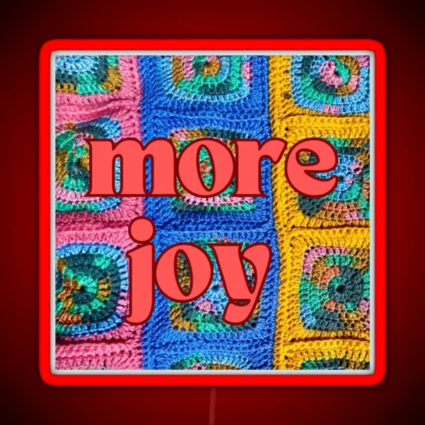 More Joy RGB Neon Sign