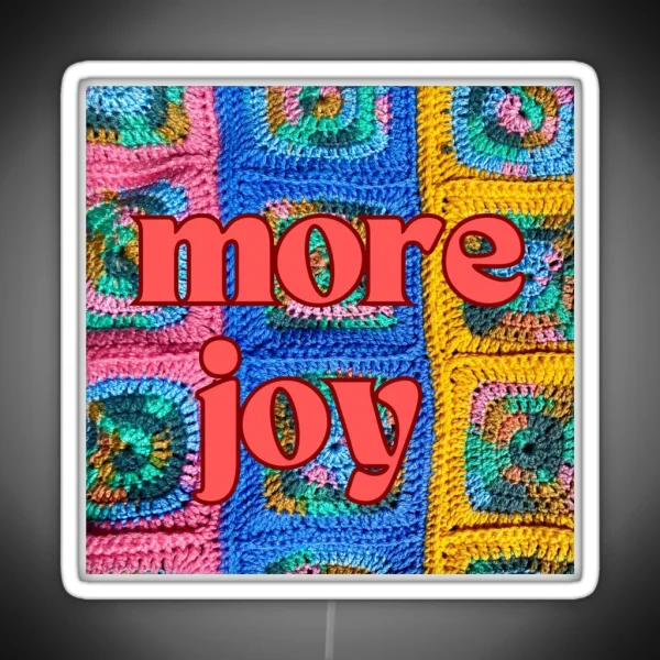 More Joy RGB Neon Sign