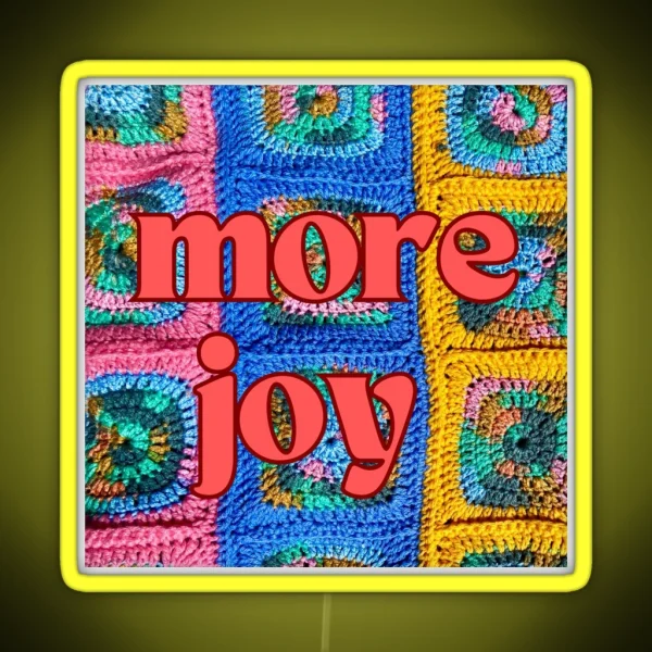 More Joy RGB Neon Sign