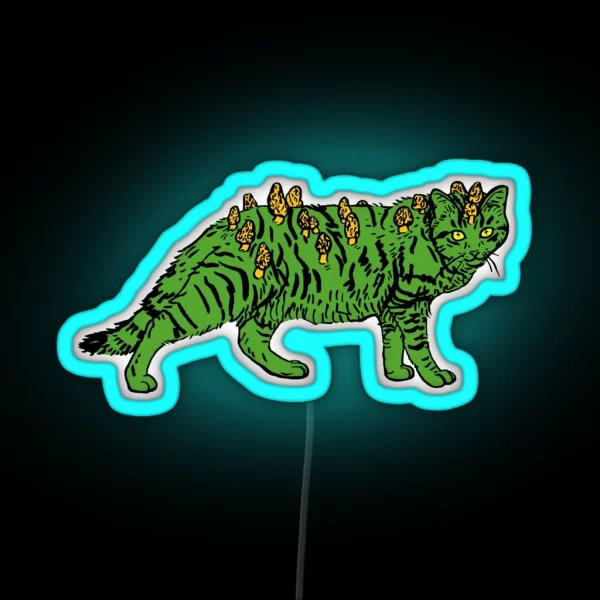 Morel Cat RGB Neon Sign
